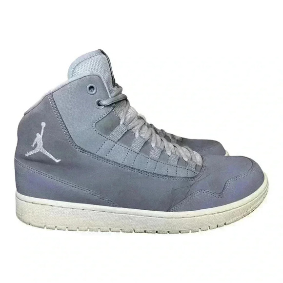Nike Air Jordan Men 12 Executive Cool Grey Basketball Sneaker Mid Top 820240 - Picture 2 of 16